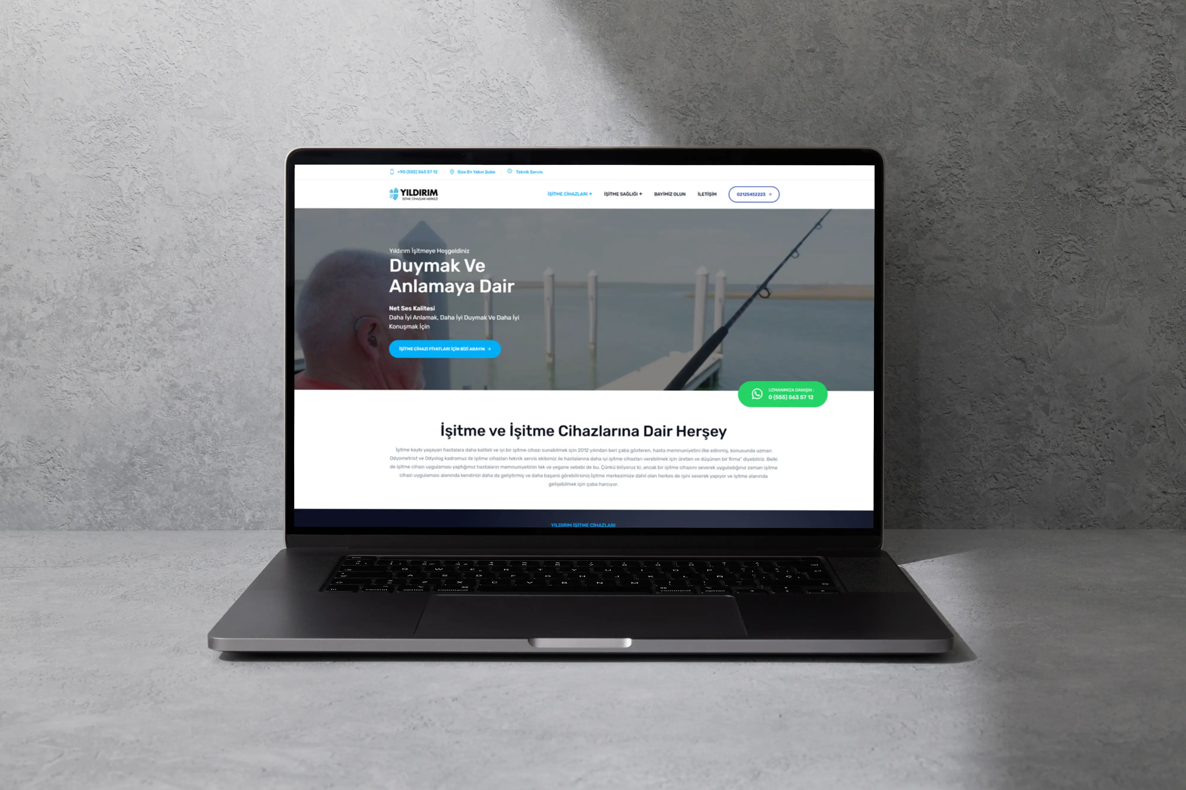 Yıldırım İşitme - biPiksel ile Web Tasarımı partnerliği